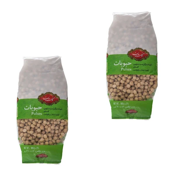 نخود گلستان - 900 گرم بسته 2 عددی