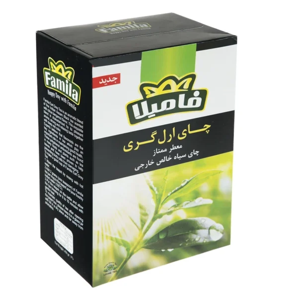 چای سیاه معطر فامیلا مدل Earl Grey مقدار 450 گرم