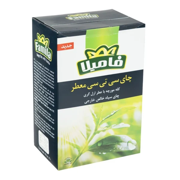چای کله مورچه معطر فامیلا مدل Earl Grey CTC مقدار 450 گرمی