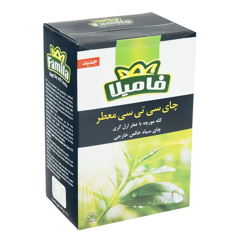 qualityq_90-6504 چای کله مورچه معطر فامیلا مدل Earl Grey CTC مقدار 450 گرمی - تصویر 1