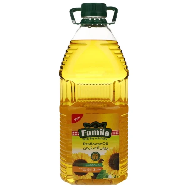 روغن مایع آفتابگردان فامیلا - 3 ‌لیتر