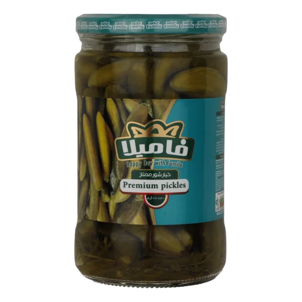 خیارشور ممتاز فامیلا - 660 گرم
