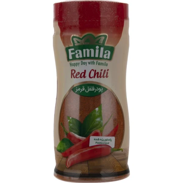 پودر فلفل قرمز فامیلا مقدار 150 گرم
