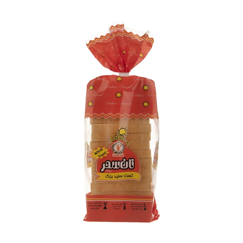 qualityq_90-6934 نان تست سفید بزرگ نان سحر - 740 گرم - تصویر 1