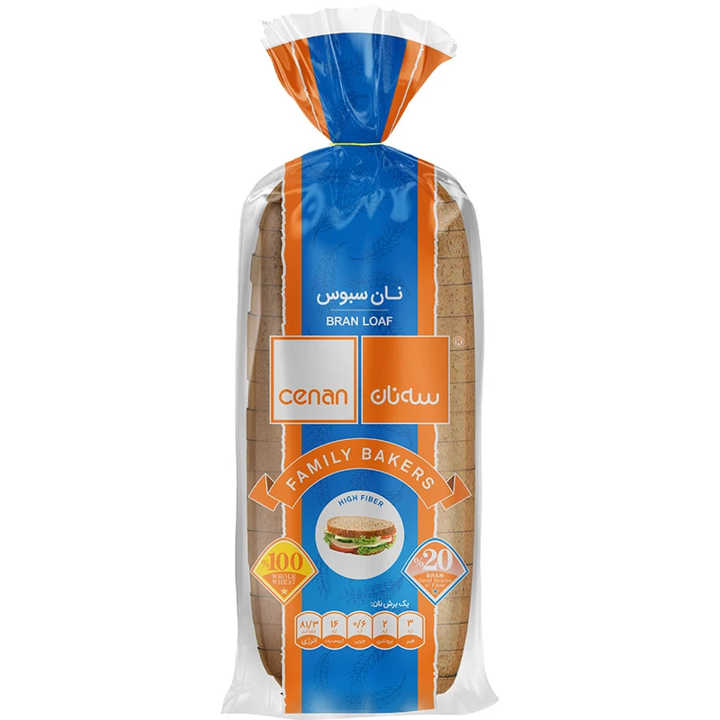 qualityq_90-7130 نان تست سبوس سه نان - 530 گرم - تصویر 1