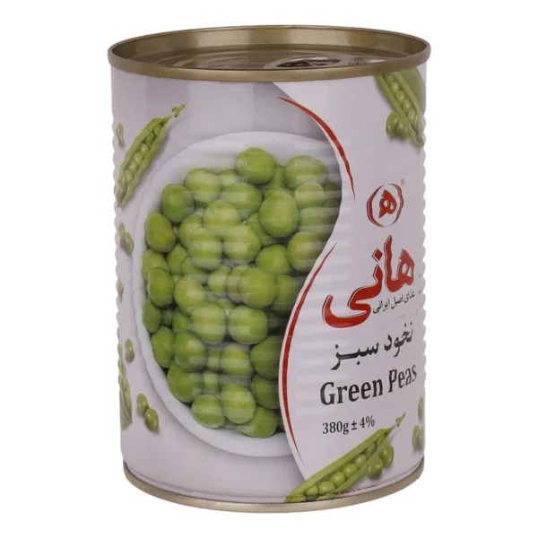 کنسرو نخود سبز هانی - 380 گرم