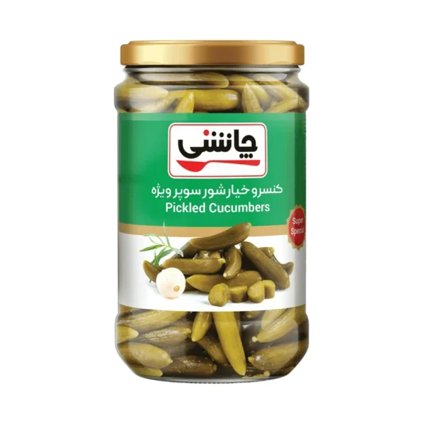 کنسرو خیارشور سوپر ویژه چاشنی - 640 گرم