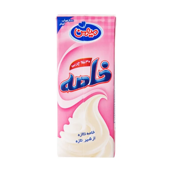 خامه صبحانه میهن مقدار 200 گرم