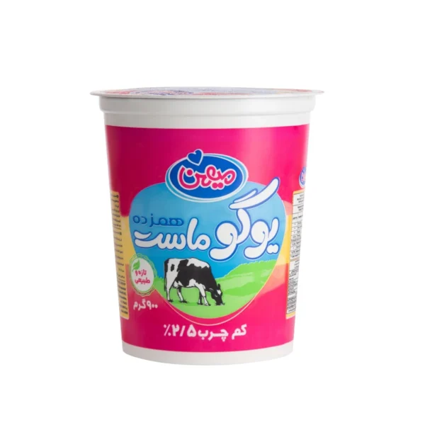 یوگو ماست کم چرب میهن مقدار 900 گرم