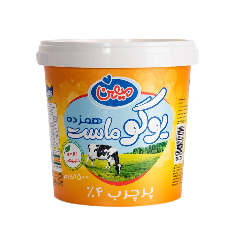 qualityq_90-9377 یوگو ماست پر چرب میهن مقدار 1500 گرم - تصویر 1