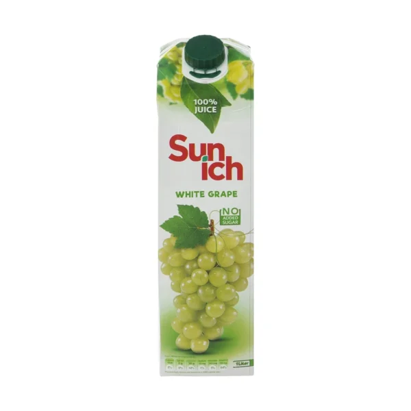 آبمیوه انگور سفید سن ایچ حجم 1 لیتر